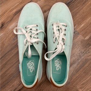 Vans “Authentic Shoe” Women’s Size 10 in Turquoise